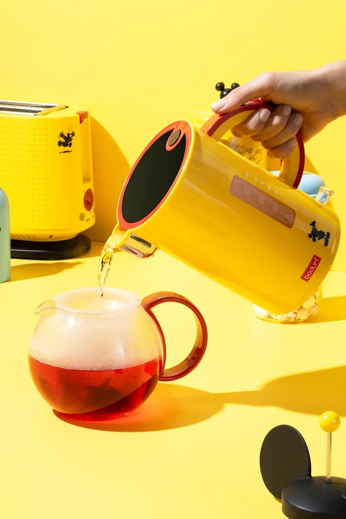 Bodum czajnik elektryczny z tworzywa sztucznego Ettore Disney-Mickey 1 l żółty 12270.829EURO.DSN
