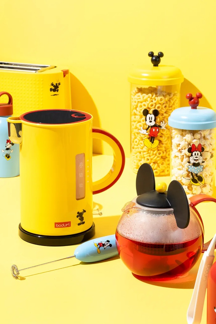 Bodum czajnik elektryczny z tworzywa sztucznego Ettore Disney-Mickey 1 l 12270.829EURO.DSN żółty