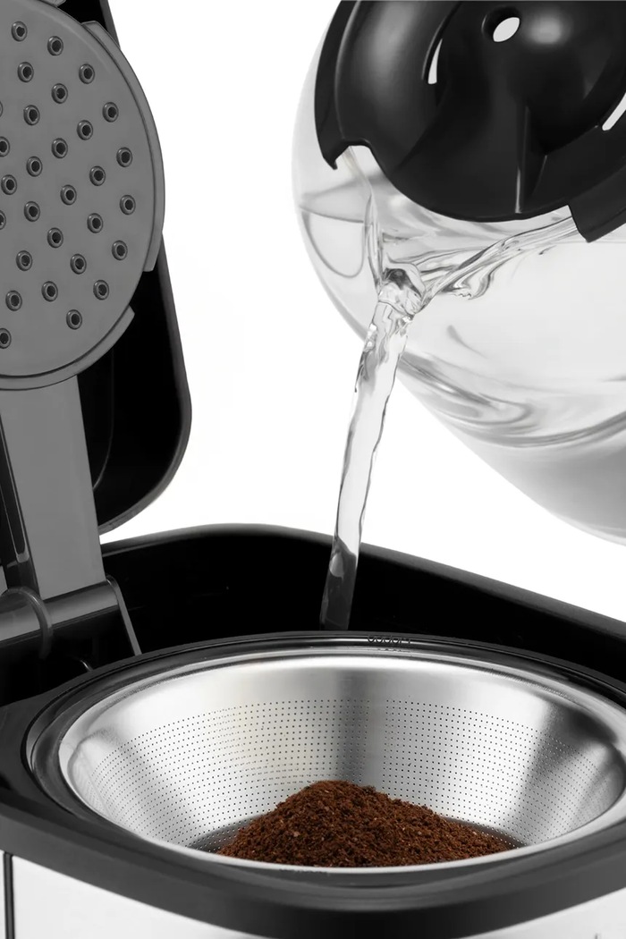 Bodum ekspres do kawy ze stali nierdzewnej Bistro 1,5l szary 12095.16EURO.1