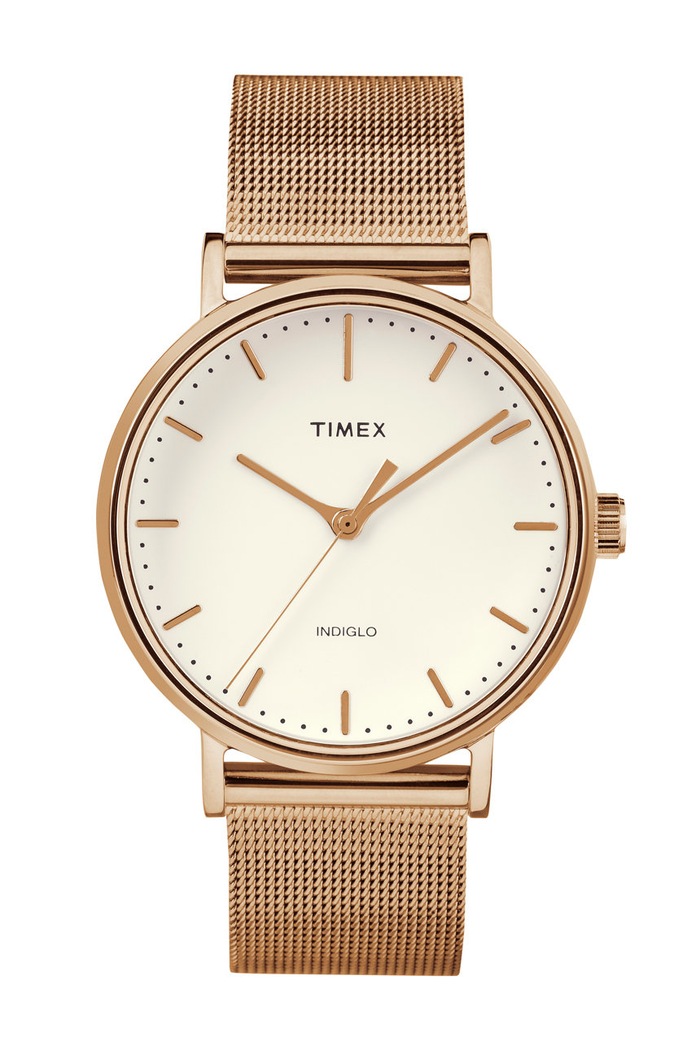Timex - Hodinky TW2R26400 zlatá TW2R26400