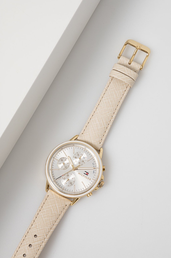 Tommy Hilfiger - Hodinky 1781790 béžová AA00