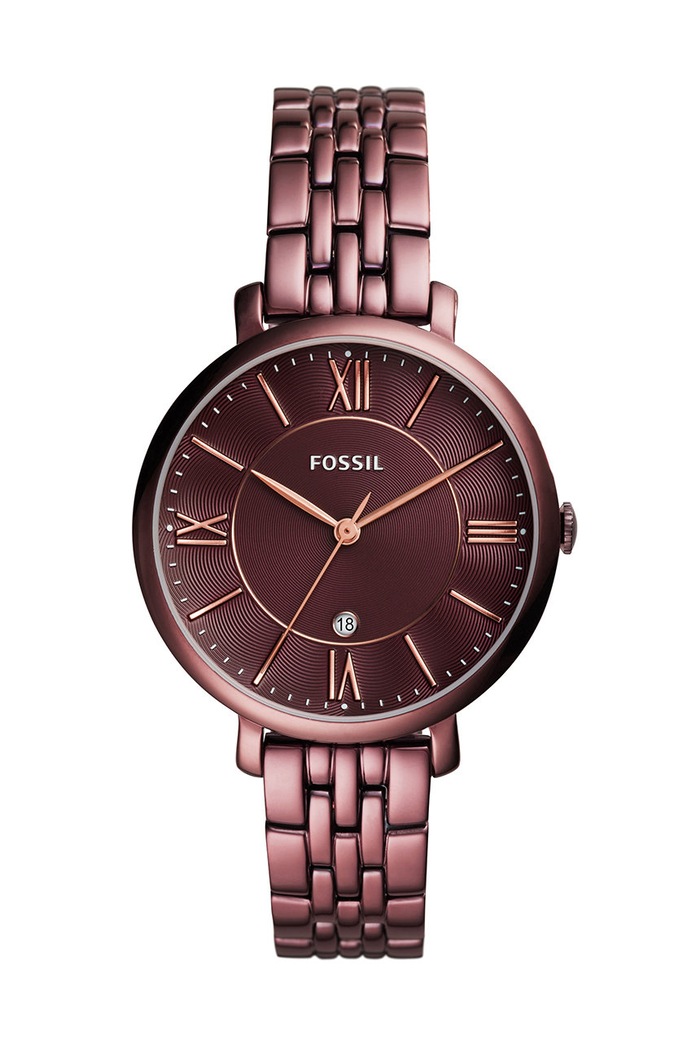 Fossil - Hodinky ES4100 burgundské ES4100