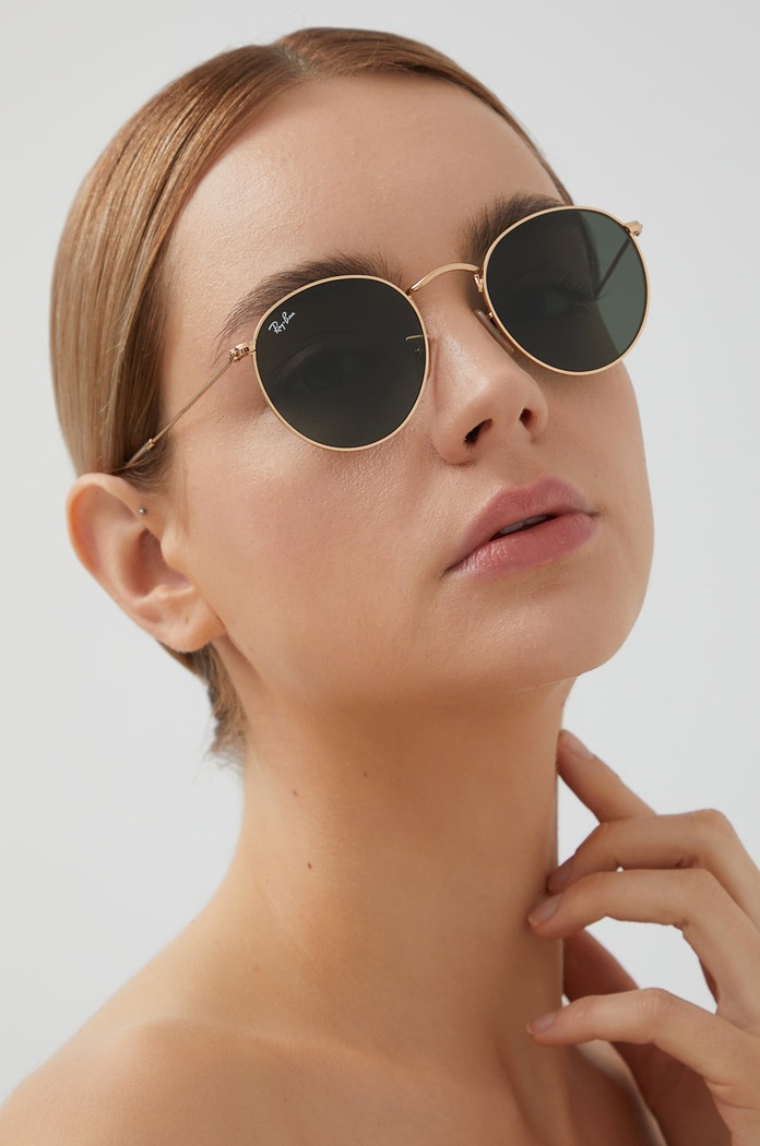 Ray-Ban očala zelena 0RB3447N.001.53.D