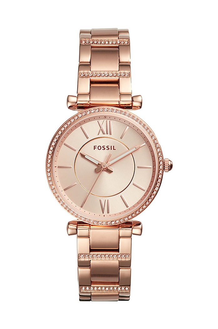 Fossil - Hodinky ES4301 zlatá ES4301
