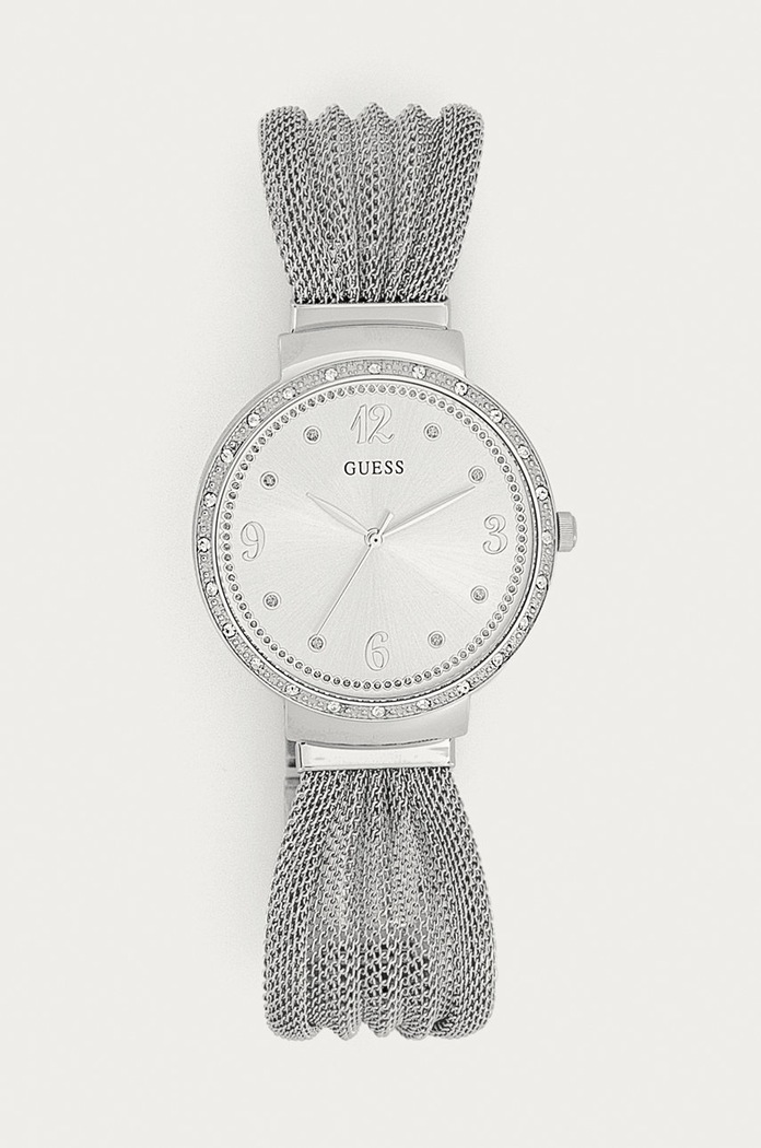 Guess Jeans - Hodinky W1083L1 stříbrná W1083L1