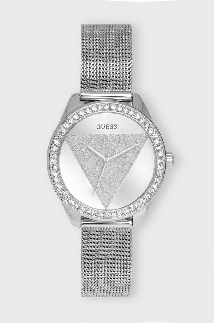 Guess Jeans - Hodinky W1142L1 stříbrná W1142L1
