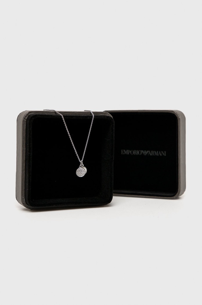 Dodaci Emporio Armani - Ogrlica EGS2156040 srebrna