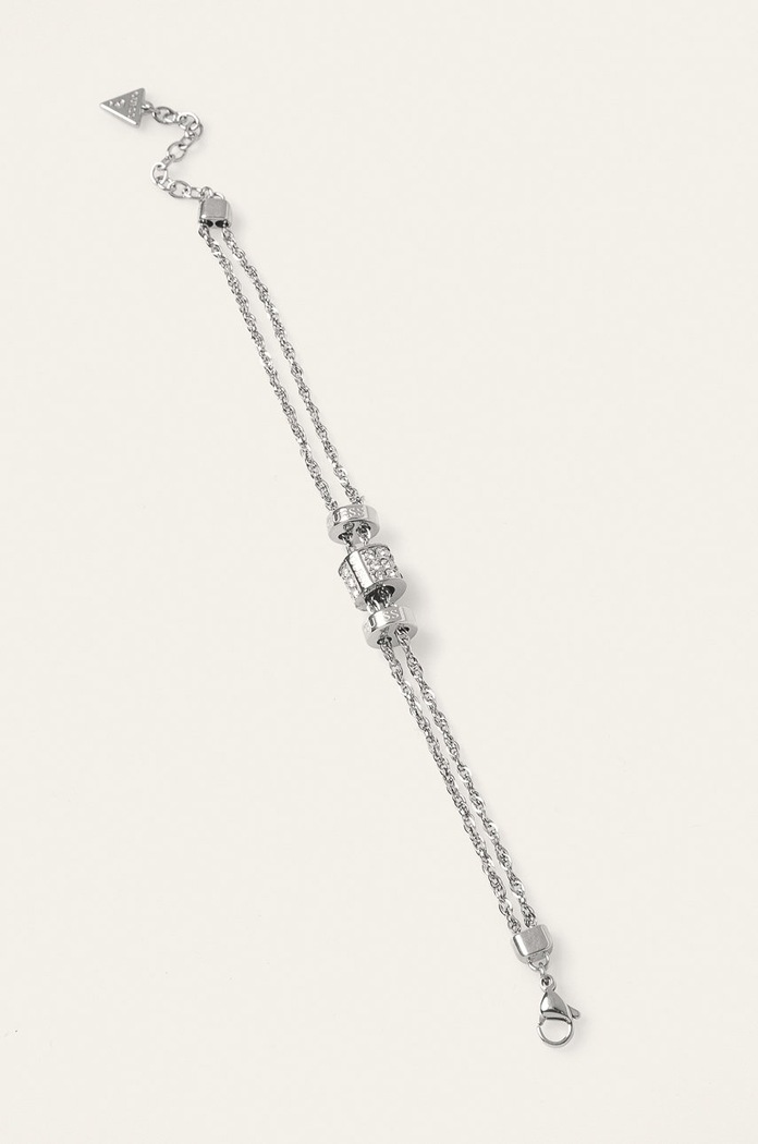 Guess Jeans - Náramek stříbrná JUBB78.058JW