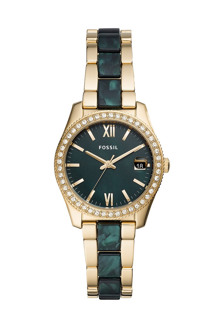 Fossil - Hodinky zlatá ES4676