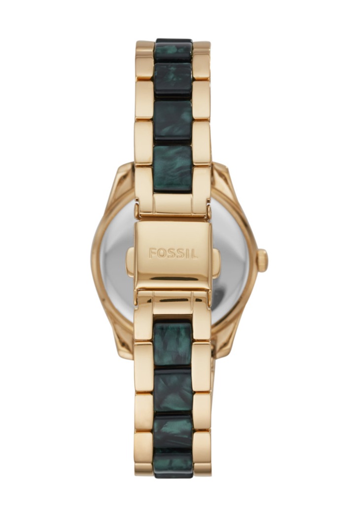 Fossil - Hodinky ES4676 zlatá AA00