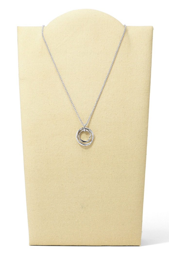 Fossil - Colier JF01218040 argintiu AA00