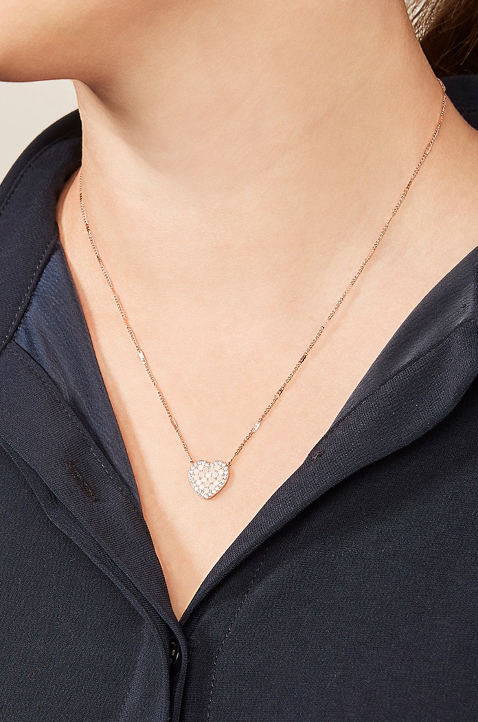 Colier Fossil JF03164791 aur