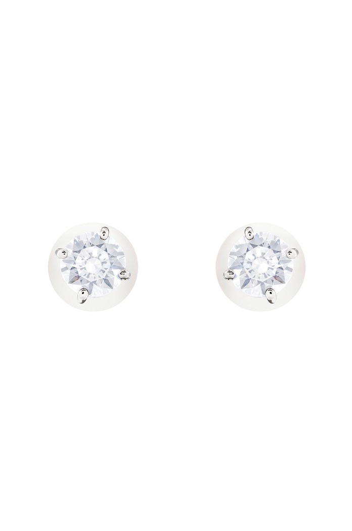 Akcesoria Swarovski Kolczyki Attract Pearl 5183618 5183618 srebrny