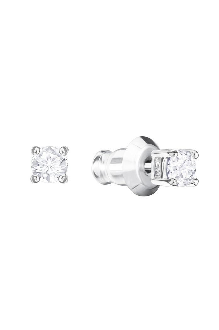 Swarovski - Σκουλαρίκια Attract Round ασημί 5408436