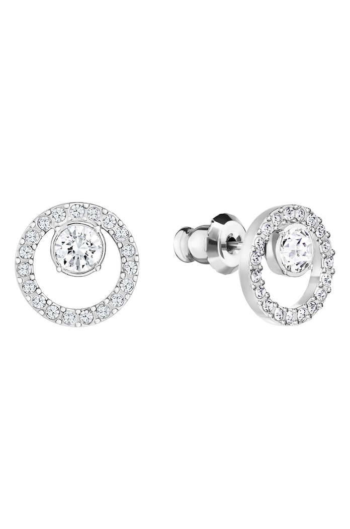 Swarovski - Náušnice Creativity Circle strieborná 5201707