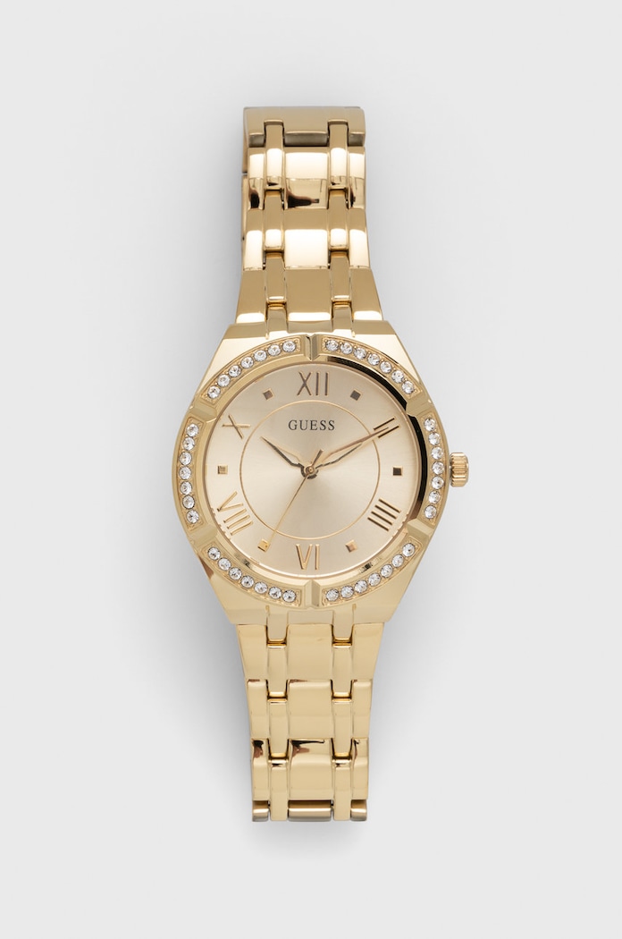 Часовник Guess злато GW0033L2