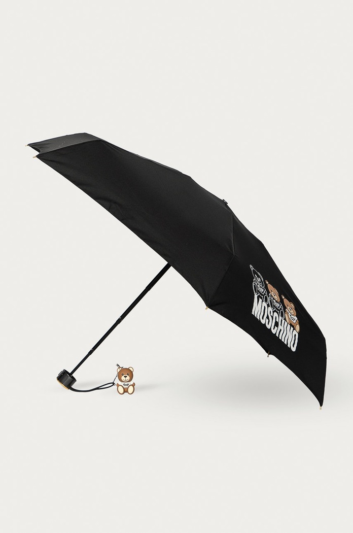 Deštník Moschino černá 8061.black