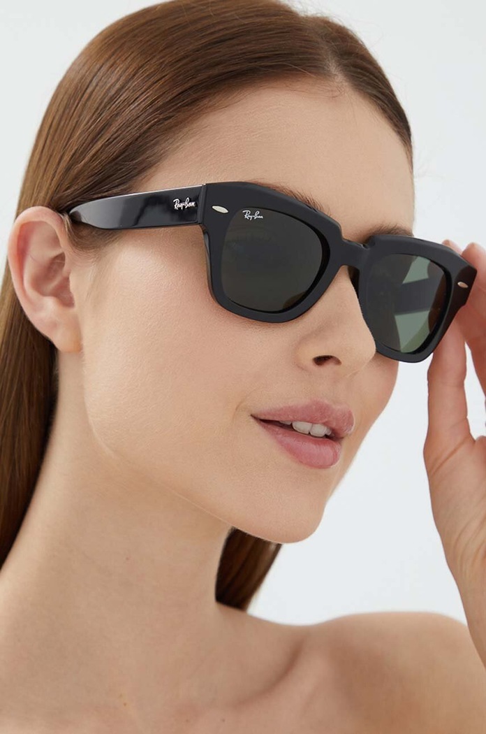 Ray-Ban - Slnečné okuliare STATE STREET čierna 0RB2186.901/31.49