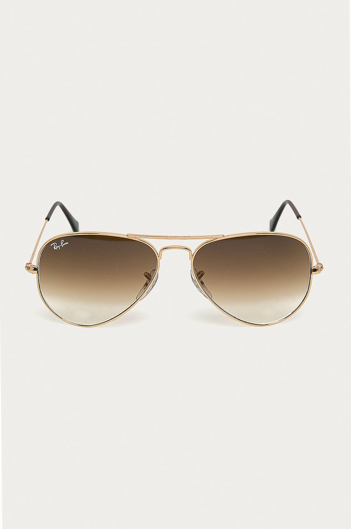 Sluneční brýle Ray-Ban AVIATOR LARGE METAL zlatá 0RB3025.00151.55
