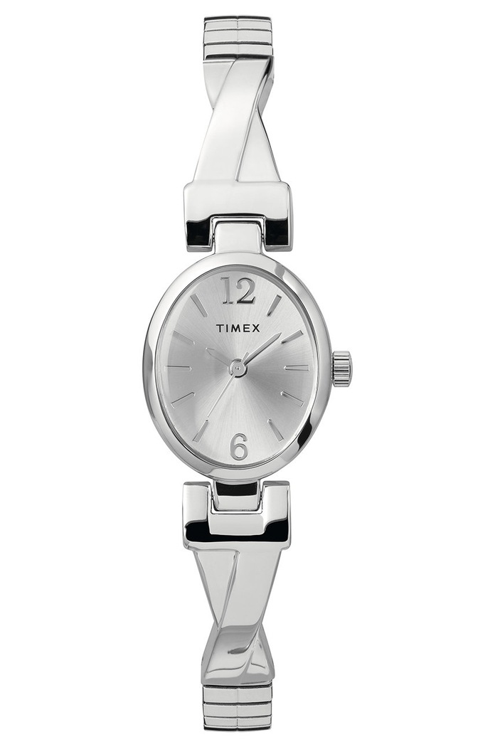 Timex - Годинник срібний TW2U12200