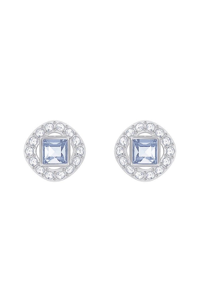 Swarovski - Náušnice ANGELIC SQUARE 5352048 stříbrná AA00