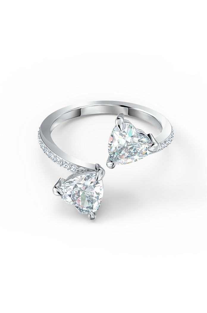 Swarovski - Prstýnek ATTRACT SOUL 5512854 stříbrná AA00