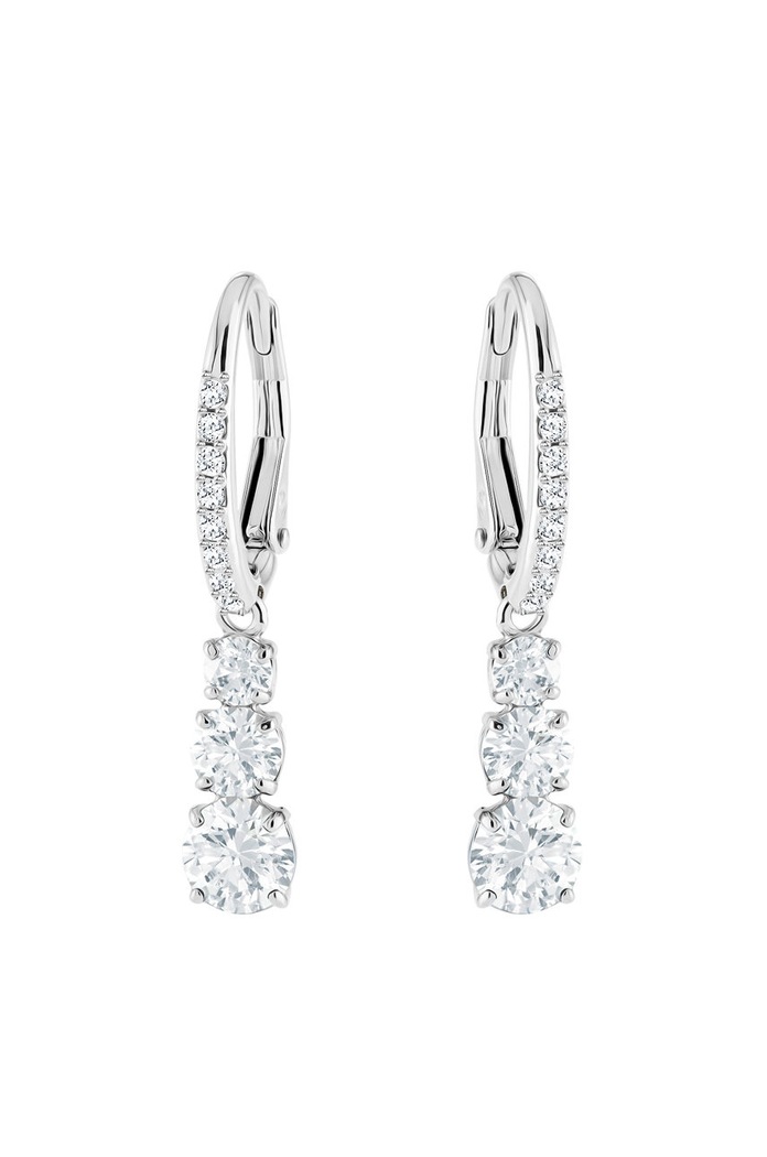 Swarovski uhani ATTRACT TRILOGY 5416155 srebrna AA00