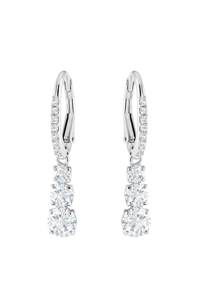 Swarovski uhani ATTRACT TRILOGY 5416155 srebrna AA00