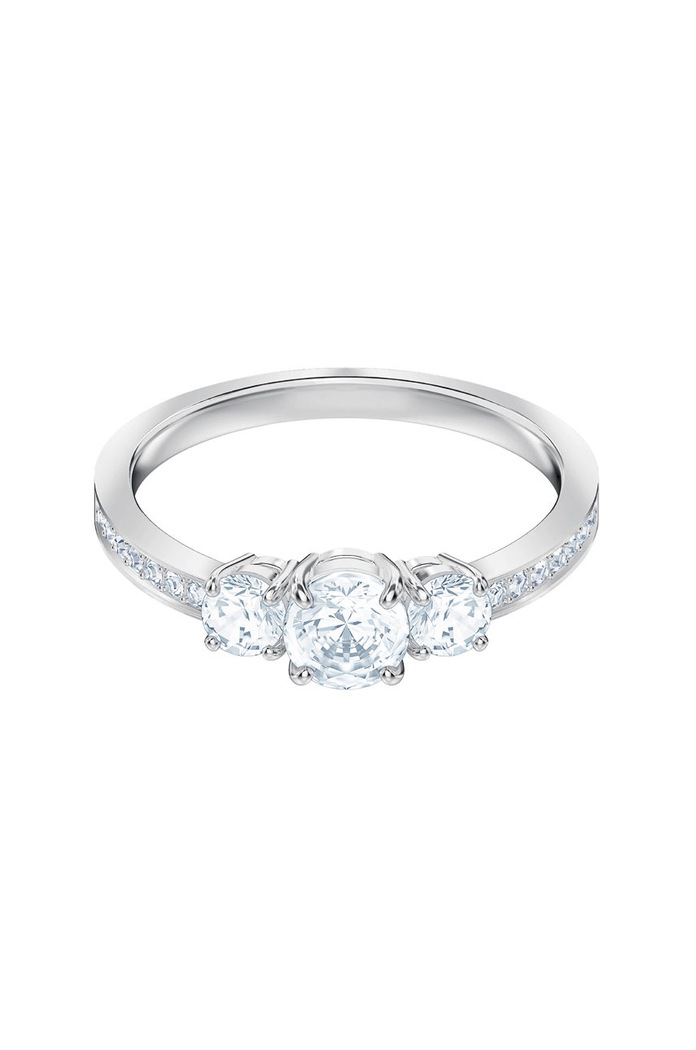 Swarovski - Prstýnek ATTRACT TRILOGY 5414972 stříbrná AA00