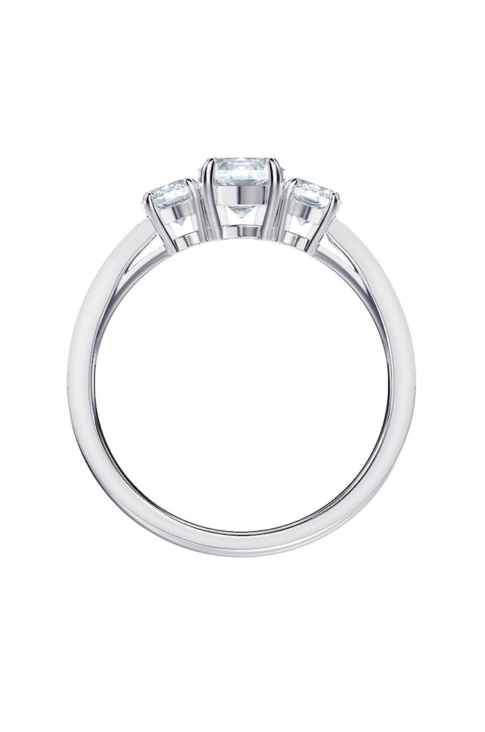 Doplňky Swarovski - Prstýnek ATTRACT TRILOGY 5414972 stříbrná