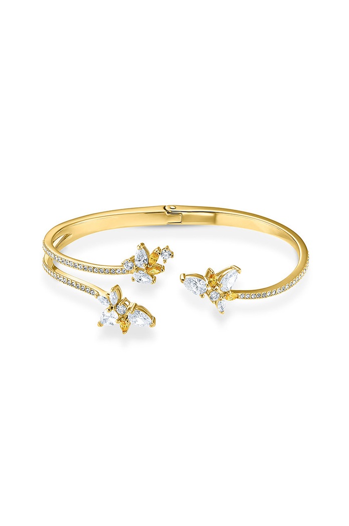 Swarovski - Náramok BOTANICAL zlatá 5535782