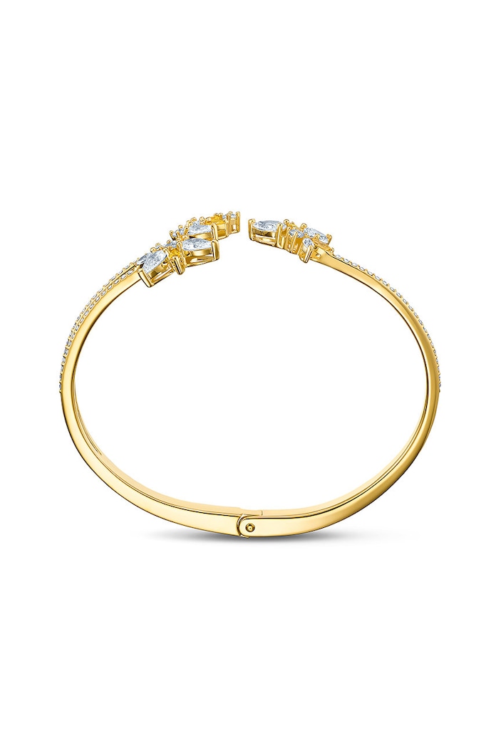 Swarovski - Náramok BOTANICAL 5535782 zlatá AA00