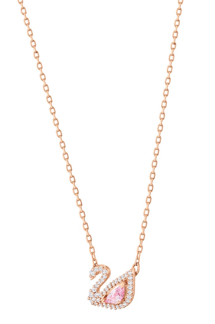 Swarovski - Nyaklánc DAZZLING SWAN arany 5469989