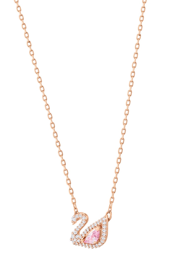 Swarovski - Nyaklánc DAZZLING SWAN arany 5469989