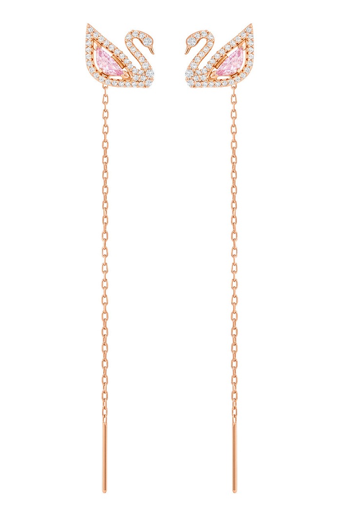 Accesorii Swarovski - Cercei DAZZLING SWAN 5469990 aur