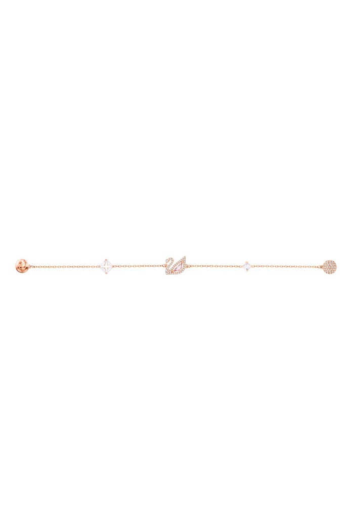 Kiegészítők Swarovski - Karperec DAZZLING SWAN 5472271 arany