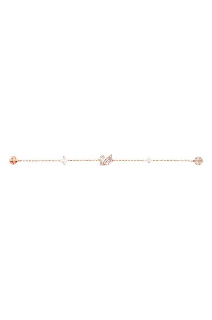Kiegészítők Swarovski - Karperec DAZZLING SWAN 5472271 arany