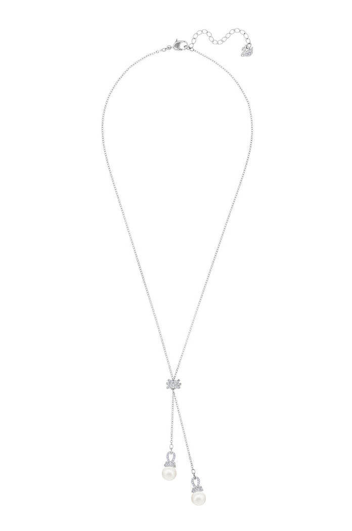 Swarovski - Náhrdelník ORIGINALLY prírodný kameň strieborná 5467313