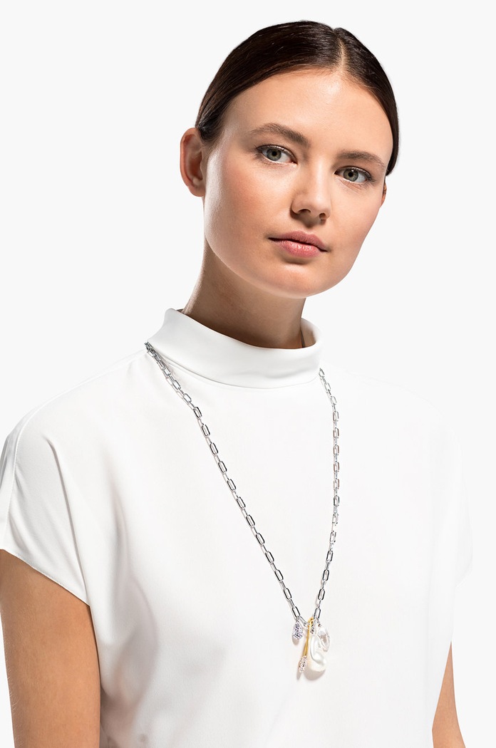 Swarovski - Naszyjnik SO COOL 5522875 5522875 srebrny AA00