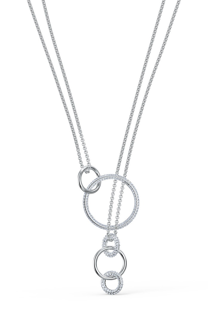 Doplňky Swarovski - Náhrdelník STONE 5512604 stříbrná