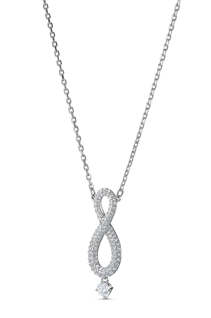 Swarovski - Naszyjnik SWA INFINITY 5537966 5537966 srebrny AA00