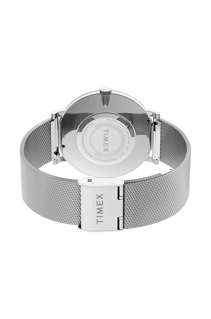 Timex - Годинник TW2U67000 TW2U67000 срібний