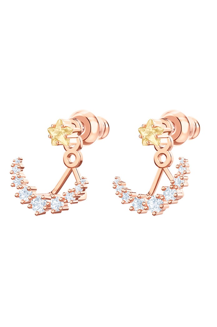 Swarovski - Náušnice MOONSUN zlatá 5486351