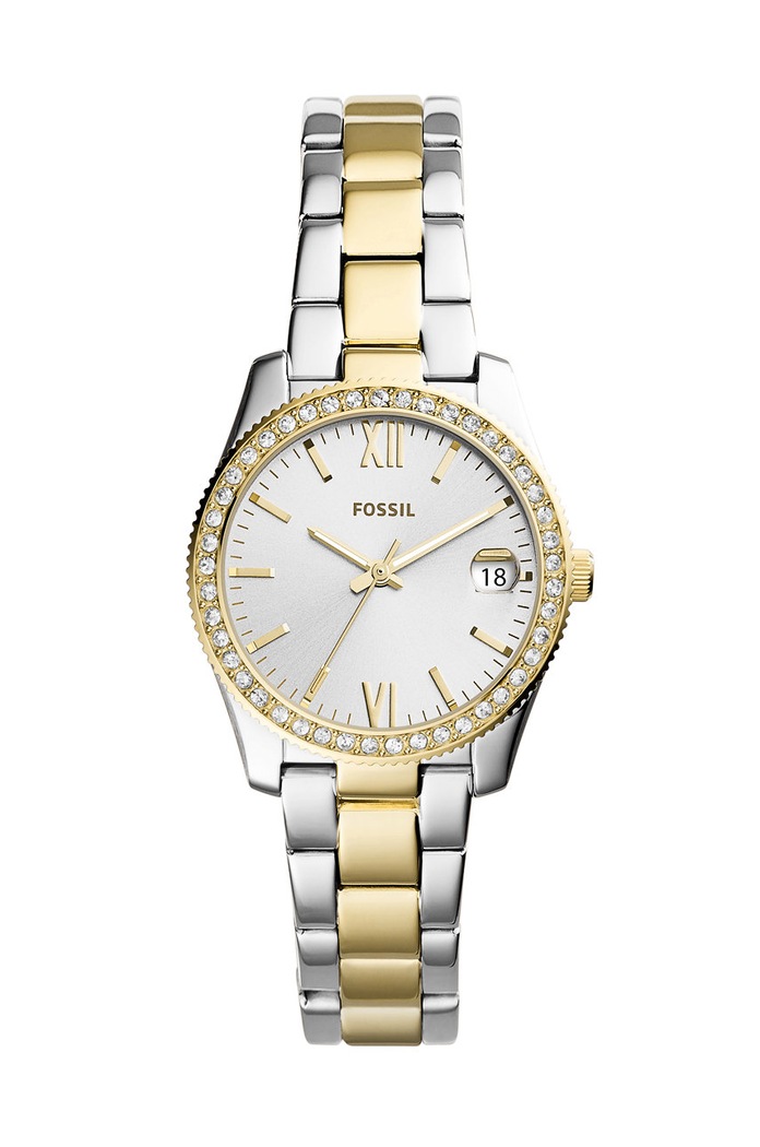 Fossil - Hodinky ES4319 stříbrná ES4319