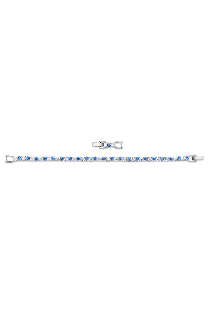 Doplňky Swarovski - Náramek TENNIS DLX 5536469 stříbrná