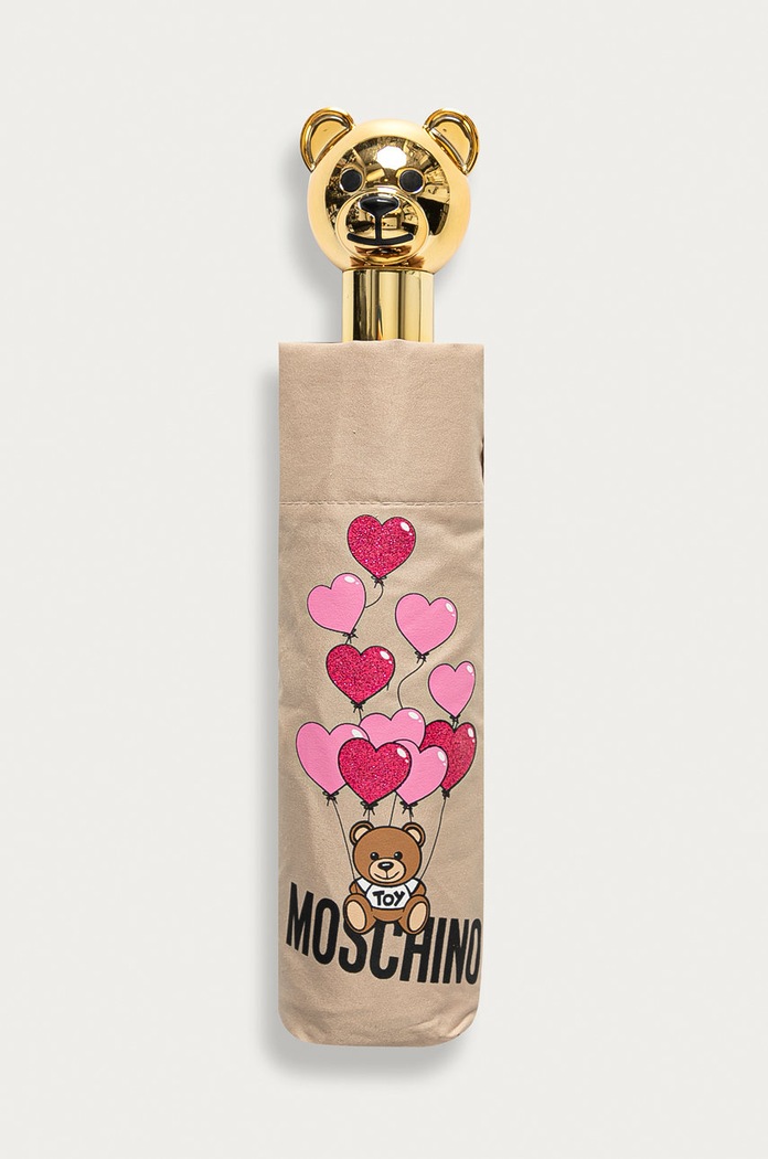 Moschino Umbrela 8054.darkbeige bej AA00