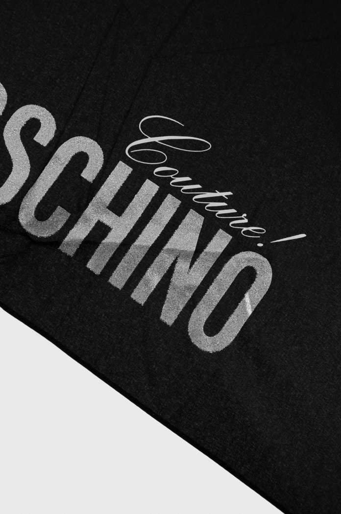 Akcesoria Moschino - Parasol 8900.blacksilver czarny