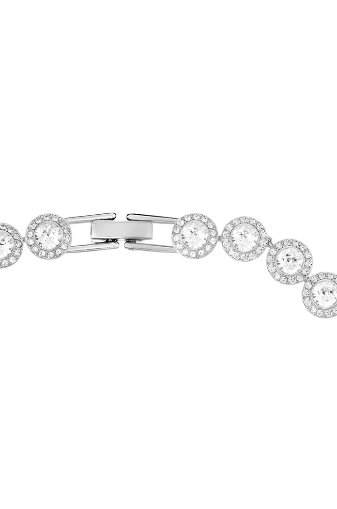 Accesorii Swarovski - Colier ANGELIC 5117703 argintiu