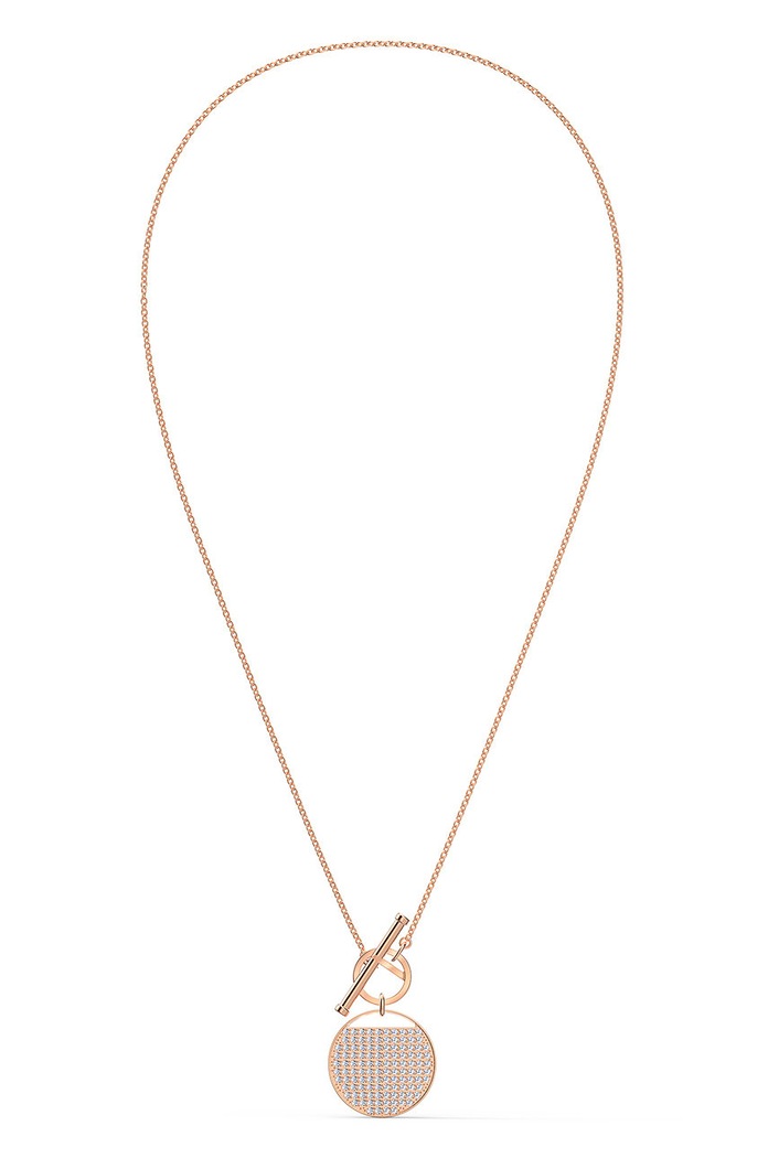 Swarovski - Naszyjnik i kolczyki Ginger 5574915 5574915 złoty AA00