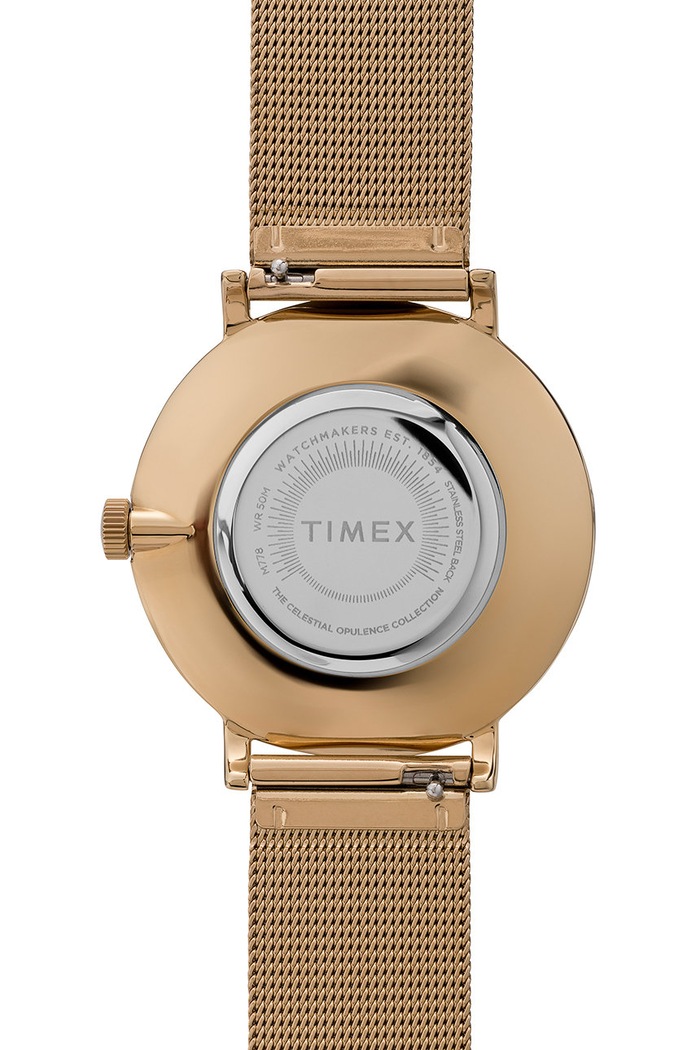 Timex - Hodinky TW2U67100 zlatá TW2U67100
